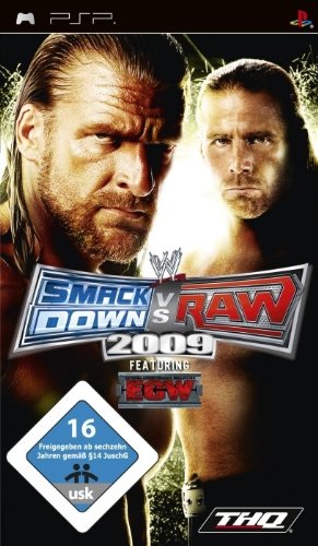 PlayStation Portable - PSP★WWE SMACKDOWN VS RAW 2009 海外版 北米版 WWE Smackdown vs. Raw 2009 : Amazon.de: Games